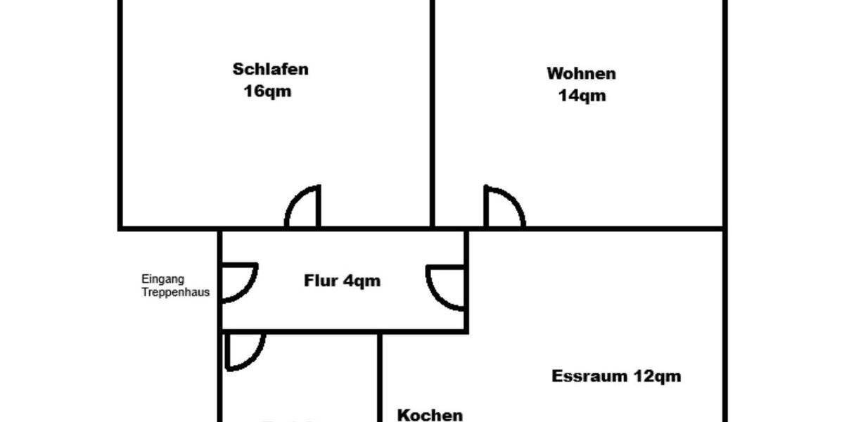 Schöne 2,5-Zimmer-Wohnung in ruhiger Lage zu vermieten 2 zimmer