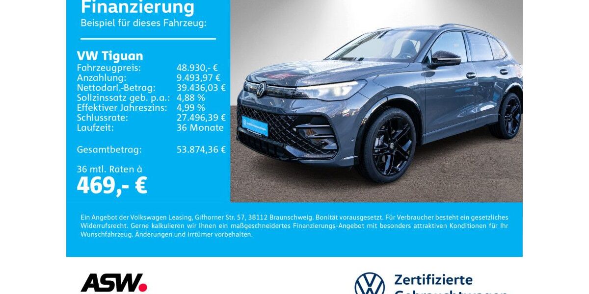 VW Tiguan 24.900 km 46.290 &euro; Neckarsulm 74172