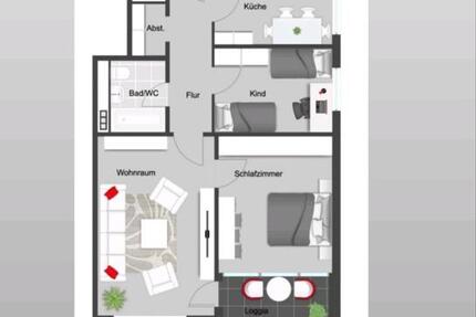 Wohnung Weilheim in Oberbayern - 3 Zimmer, 65 m&sup2;, 429.000&euro; | Angebot:24507483