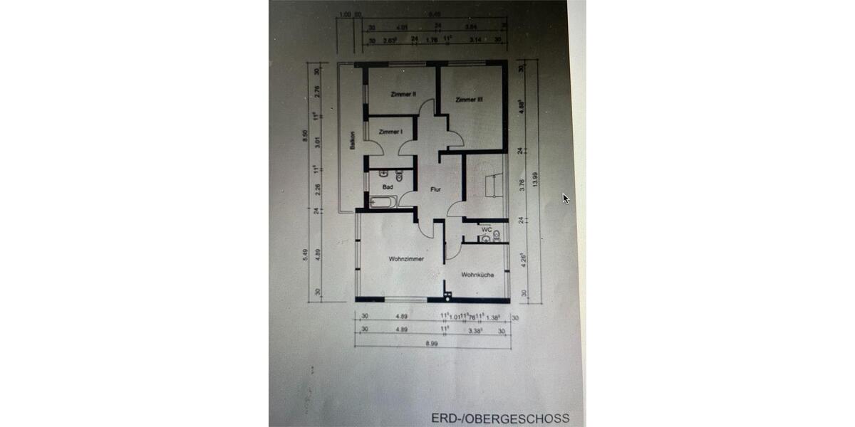 Erdgeschoßwohnung Schleiden - 4 Zimmer, 92 m&sup2;, 840&euro; | Angebot:26546013