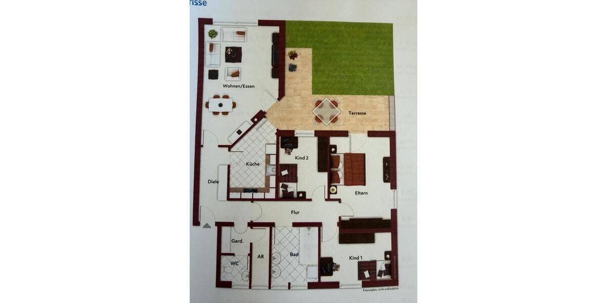 Erdgeschoßwohnung Marktoberdorf - 4 Zimmer, 92 m&sup2;, 1.274&euro; | Angebot:26394277