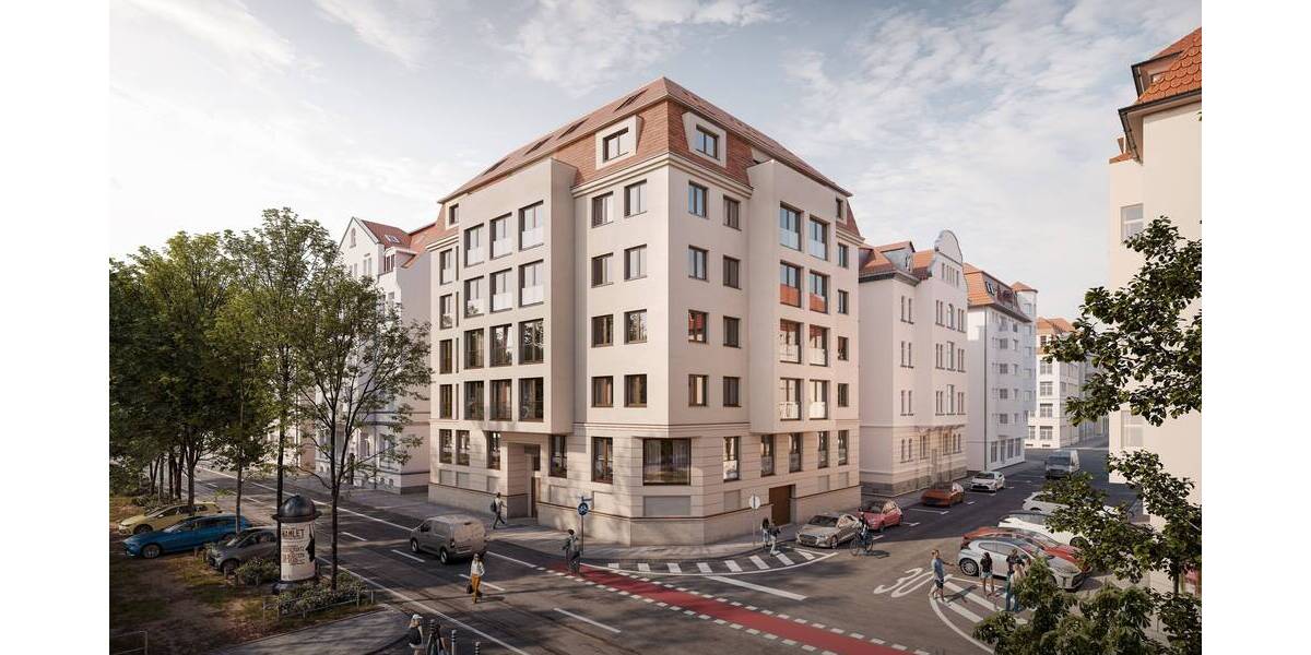 Etagenwohnung Leipzig Südvorstadt - 3 Zimmer, 94 m&sup2;, 471.830&euro; | Angebot:26043635