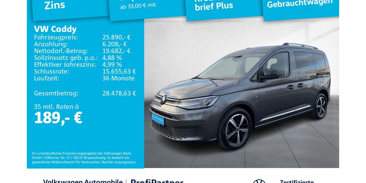 VW Caddy 47.683 km 25.490 &euro; Dresden 01067