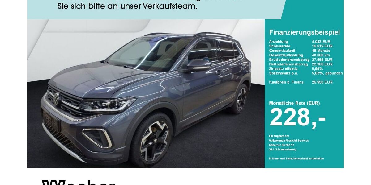 VW T-Cross 21.100 km 26.950 &euro; Herrenberg 71083