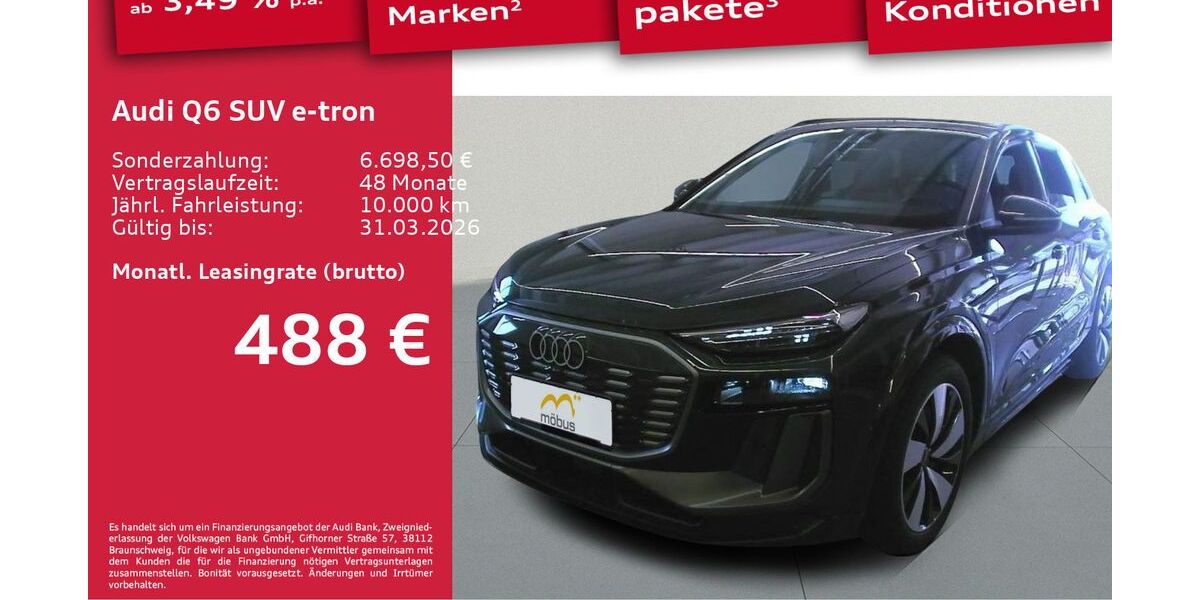 Audi Q6 e-tron 4.918 km 66.985 &euro; Berlin 13088