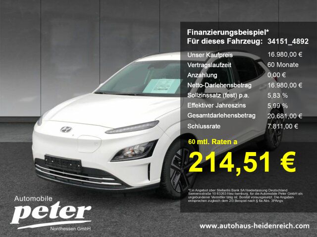 Hyundai KONA 17.360 km 16.980 € Eschwege 37269