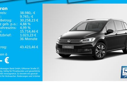 VW Touran 1.355 km 38.980 &euro; München 80935