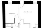 Etagenwohnung Villingen-Schwenningen Schwenningen - 2 Zimmer, 51 m&sup2;, 640&euro; | Angebot:26341208