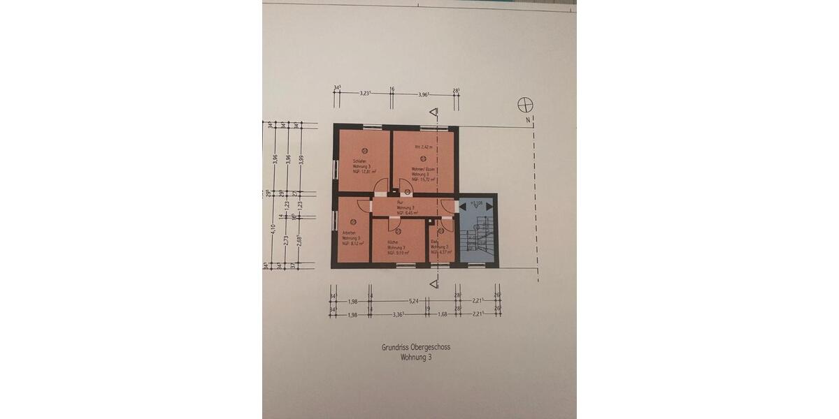 Etagenwohnung Kronach - 3 Zimmer, 57 m&sup2;, 174.230&euro; | Angebot:26990841