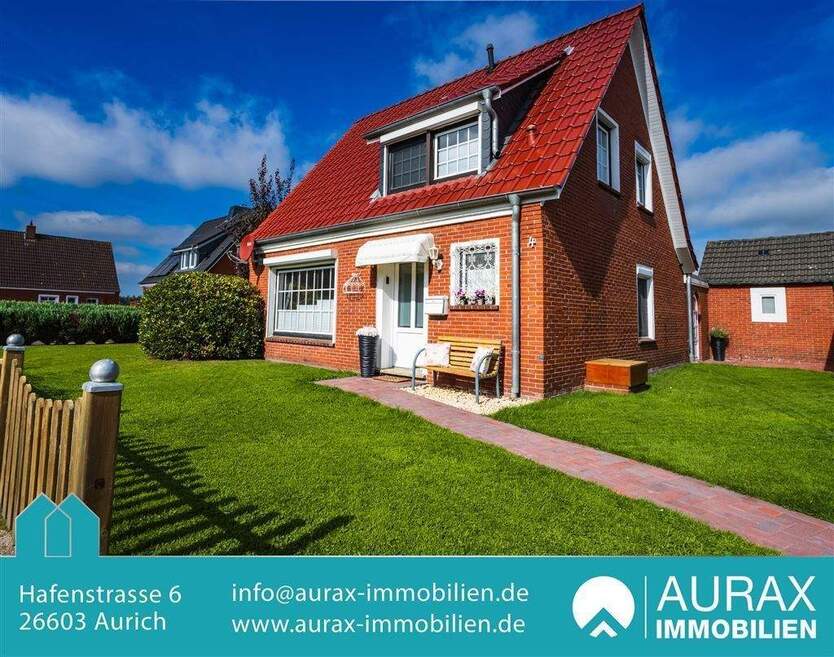 Renoviertes Einfamilienhaus nahe den Ostfriesischen Inseln - Wintergarten, Carport & großer Garten 3 zimmer