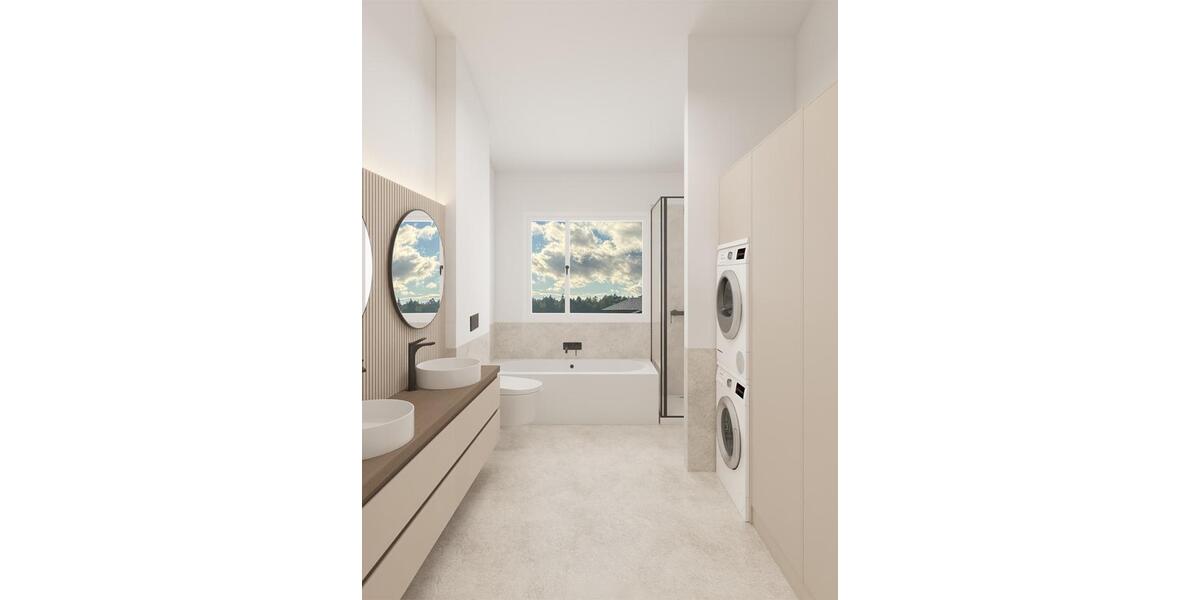 Neubau Doppelhaushälfte ca. 143m2, EH40 mit Garten in Tiefenbach 4 zimmer