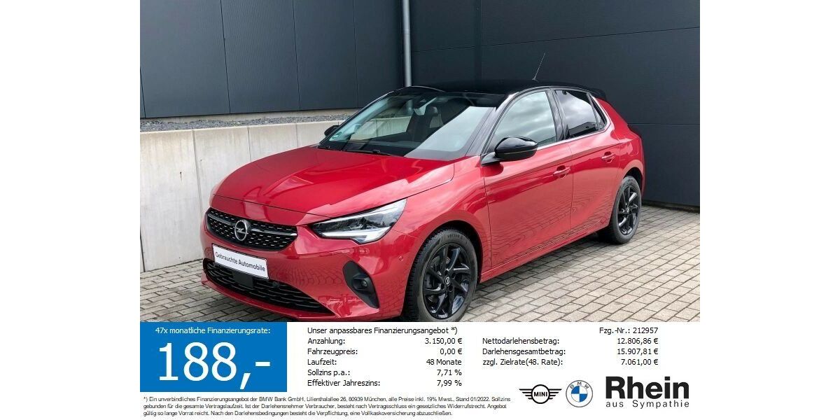 Opel Corsa 51.090 km 15.350 &euro; Buchen- Hettingen 74722