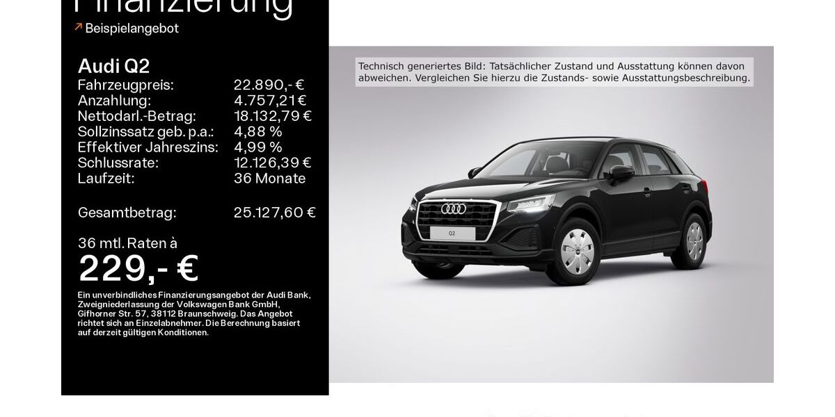 Audi Q2 76.774 km 21.390 &euro; Bad Nauheim 61231