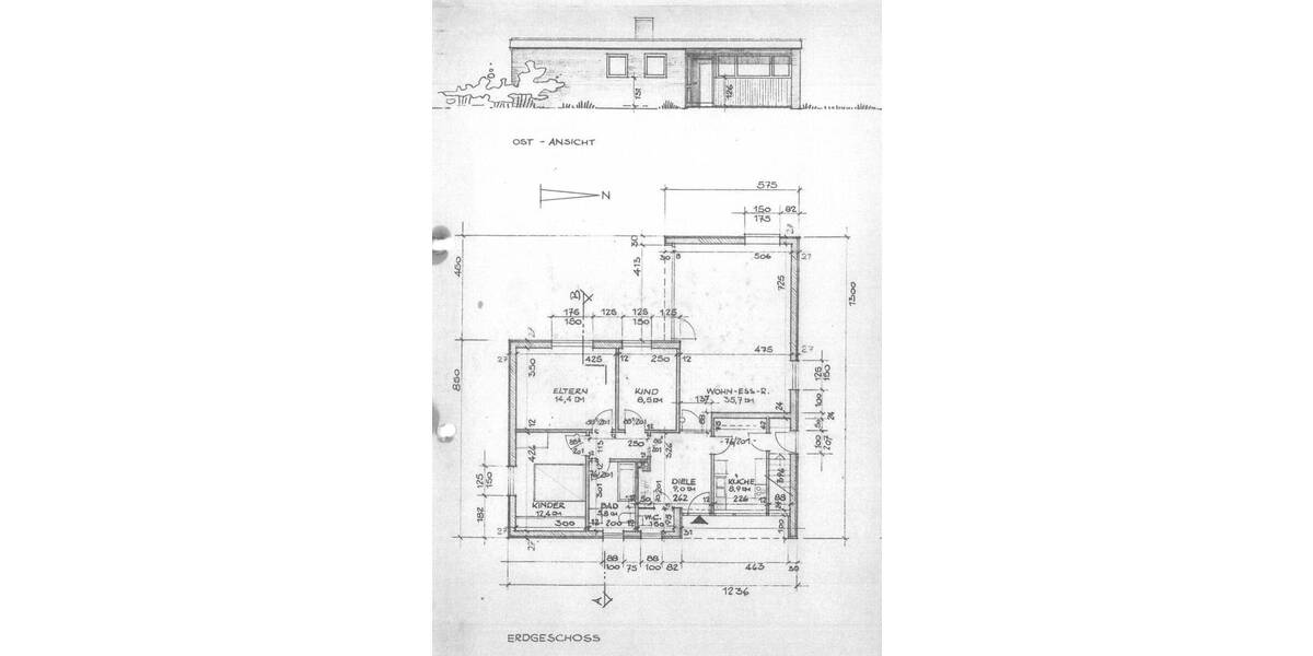 GEBOTSVERFAHREN: Sasel - Erhaltenswerter Bungalow mit vielseitigen Erweiterungsoptionen 4 zimmer