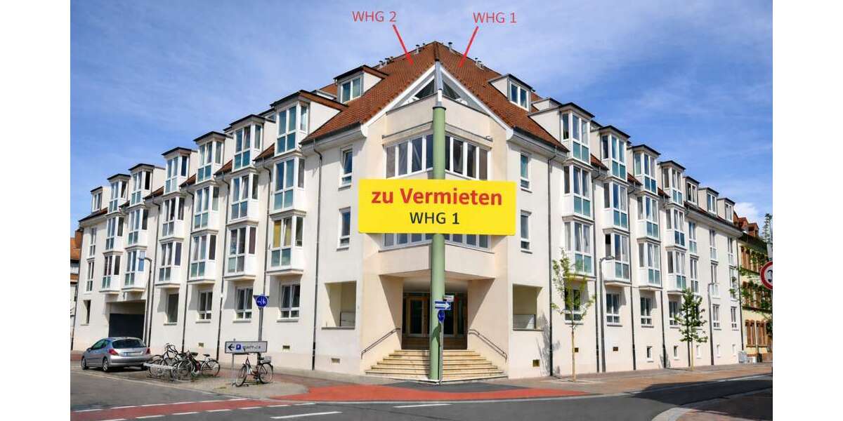 Etagenwohnung Germersheim - 2 Zimmer, 68 m&sup2;, 695&euro; | Angebot:25374023