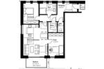 Etagenwohnung Bad Bentheim - 3 Zimmer, 86 m&sup2;, 1.080&euro; | Angebot:26561466