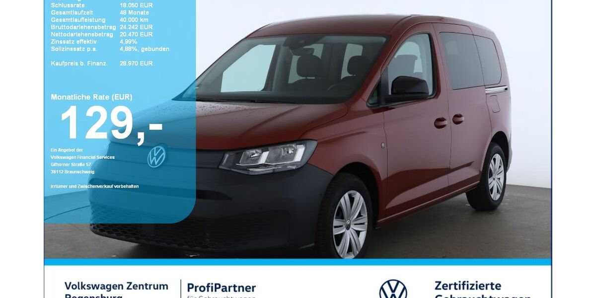 VW Caddy 22.500 km 28.970 &euro; Regensburg 93053