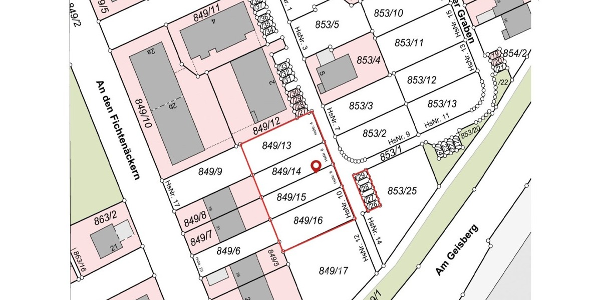 Es stehen 4 Reihenhausgrundstücke in Veitshöchheim im Neubaugebiet Sandäcker zum Verkauf - Reihenhaus Veitshöchheim Veitshöchheim | Angebot:27071212