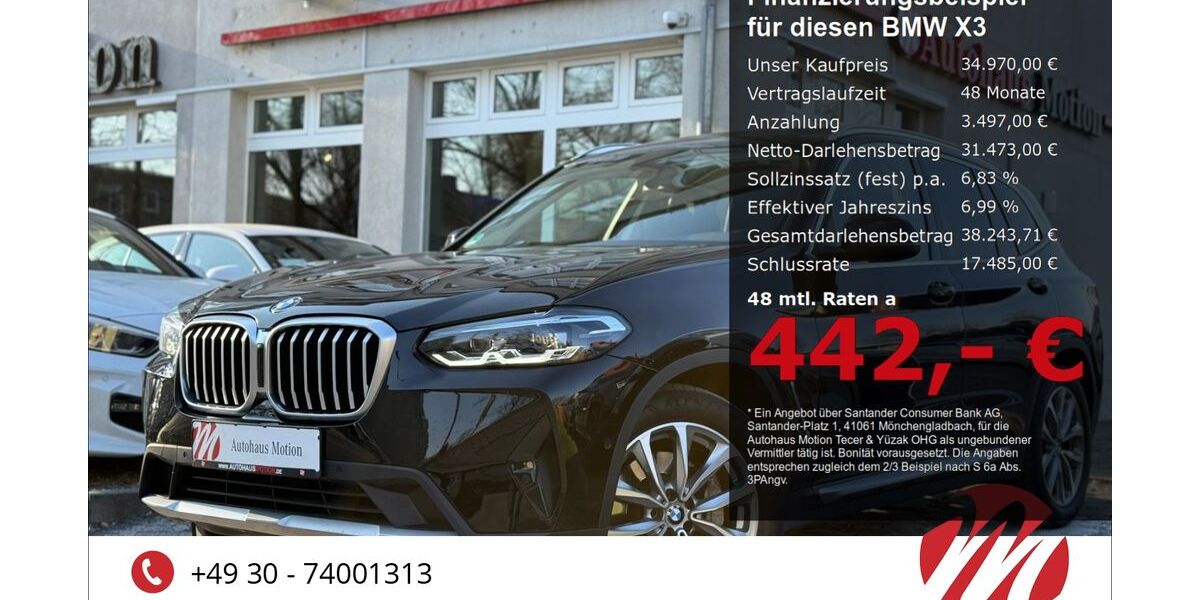 BMW X3 97.300 km 34.970 &euro; Berlin 12305