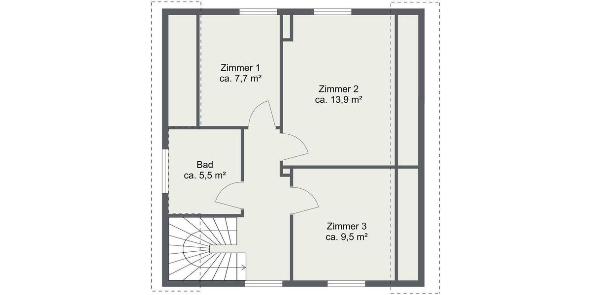 Einfamilienhaus Hude Hudermoor - 4 Zimmer, 100 m&sup2;, 1.050&euro; | Angebot:26868099