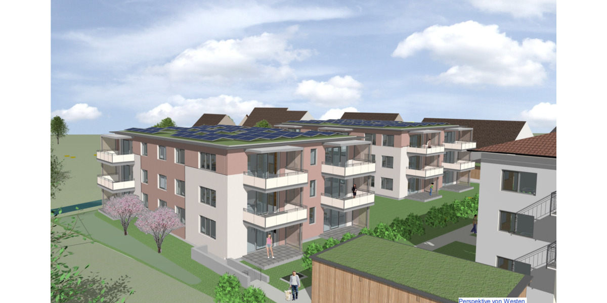 Neubau 2,5 Zimmer-Wohnung in ruhiger Lage mit attraktiver Ausstattung 2 zimmer