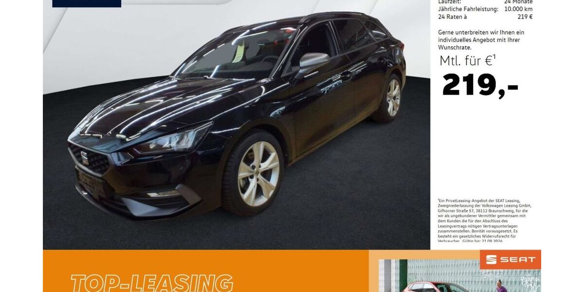 Seat Leon 26.773 km 27.480 &euro; Amberg 92224