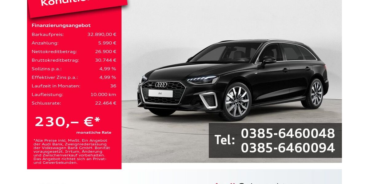 Audi A4 41.200 km 32.890 &euro; Schwerin 19061