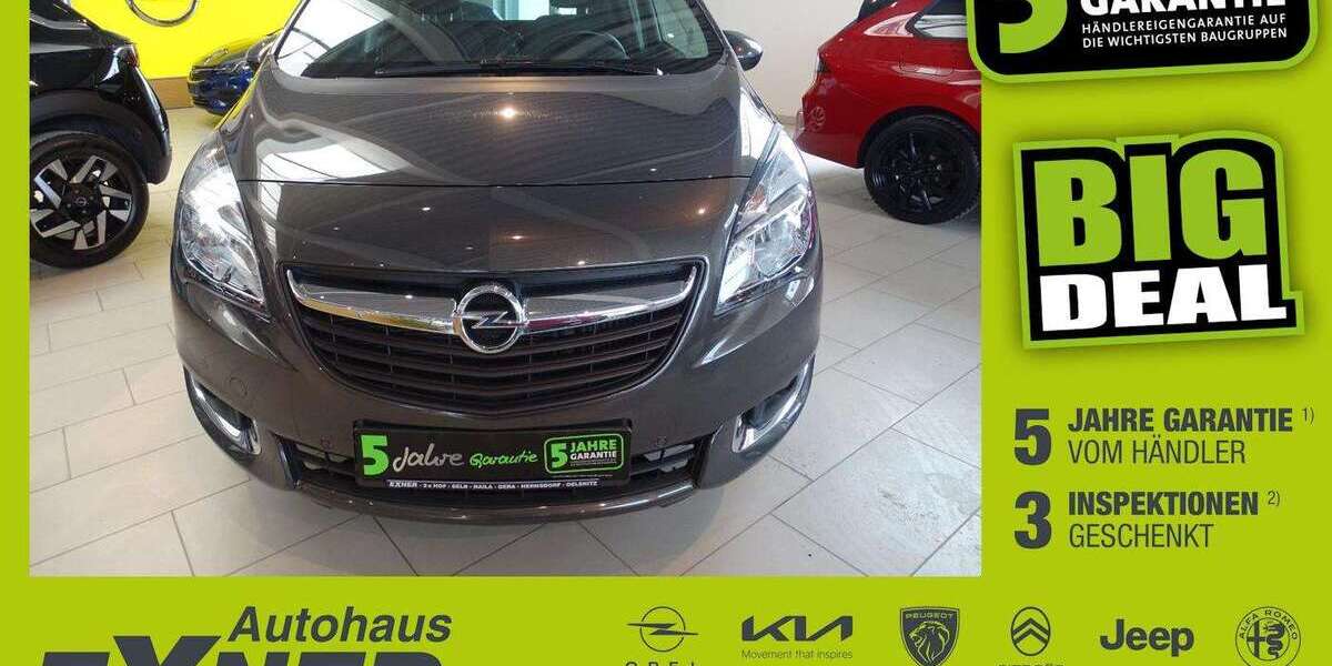 Opel Meriva 42.760 km 9.990 &euro; Gera 07548