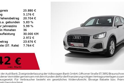 Audi Q2 79.999 km 25.480 &euro; Nürnberg 90441