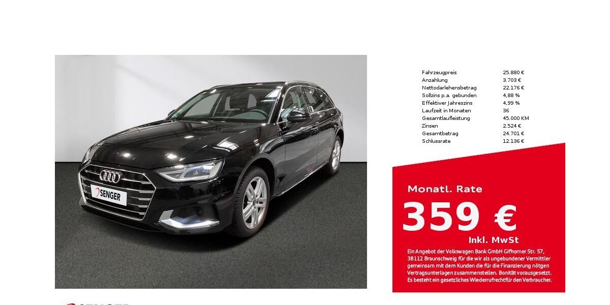 Audi A4 103.705 km 23.880 &euro; Lingen 49809