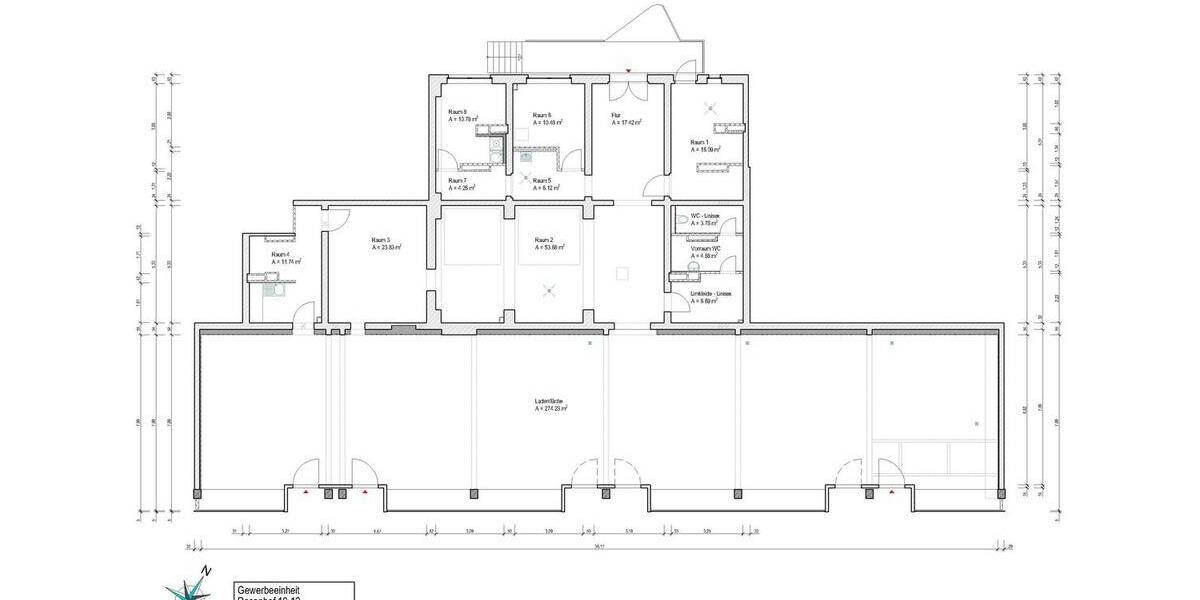 Gewerbeobjekt Chemnitz Zentrum - 7 Zimmer, 4.497&euro; | Angebot:26704186