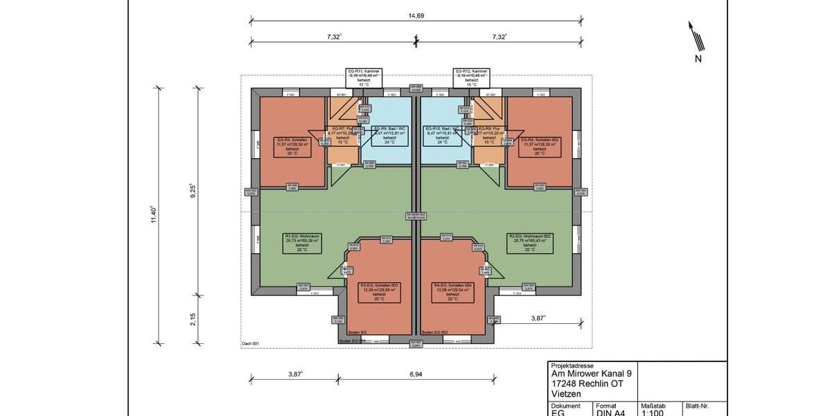 Mehrfamilienhaus, Wohnhaus Rechlin - 6 Zimmer, 128 m&sup2;, 310.000&euro; | Angebot:27025841