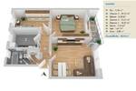 Etagenwohnung Minden Innenstadt - 3 Zimmer, 67 m&sup2;, 649&euro; | Angebot:26376000
