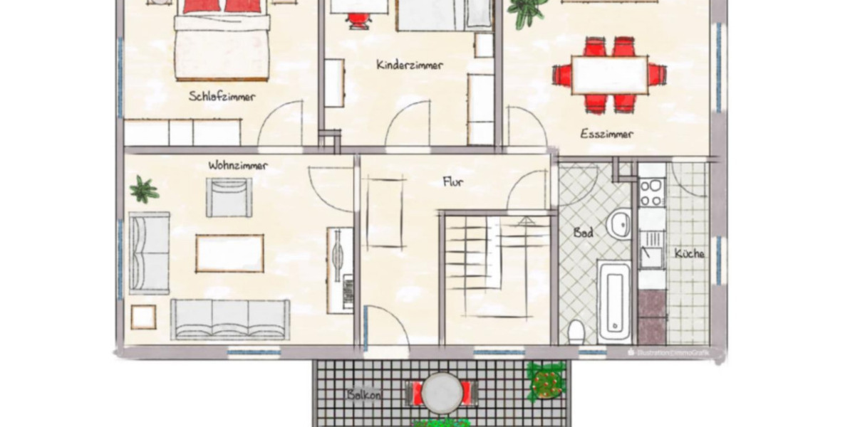 Schöne 80qm 4-Zimmer Wohnung in Haßfurt 4 zimmer