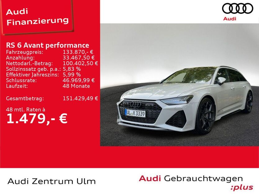 Audi RS6 5.000 km 133.870 € Ulm 89073
