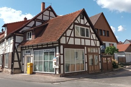 Wesertal-OT, Zweifamilienhaus + Gewerbe - Haus Wesertal Lippoldsberg | Angebot:21660553