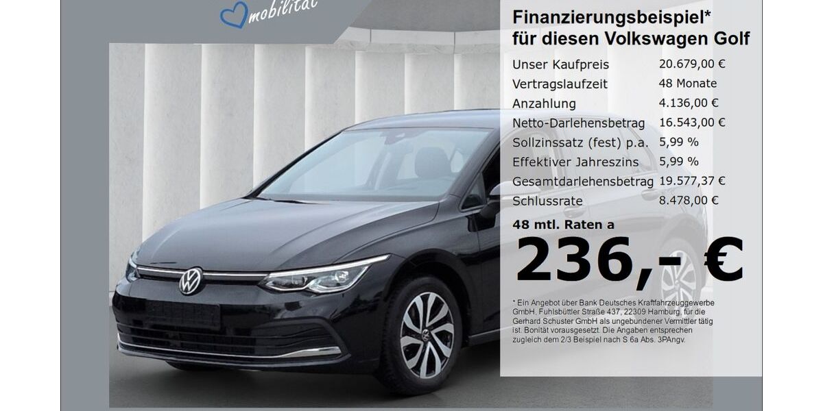 VW Golf 52.091 km 20.679 &euro; Ruhstorf 94099
