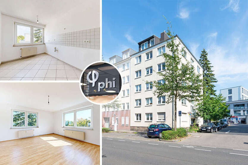 PHI AACHEN - Gepflegte 2-Zimmer-Wohnetage mit tollem Blick in guter Lage von Aachen!
