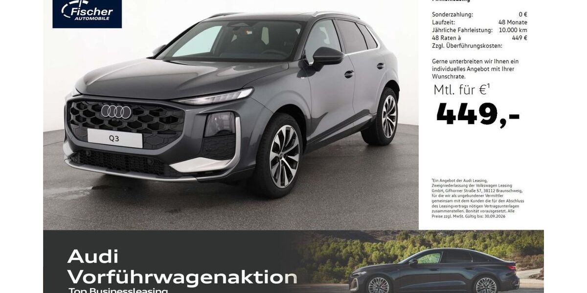 Audi Q3 8.000 km 46.980 &euro; Neumarkt 92318