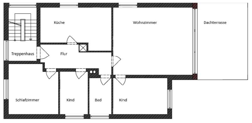 Mietwohnung 4ZKB in Melle-Mitte ab 01.01.2026 Erstbezug 4 zimmer