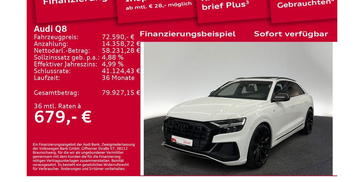 Audi Q8 60.800 km 72.590 &euro; Berlin 10587
