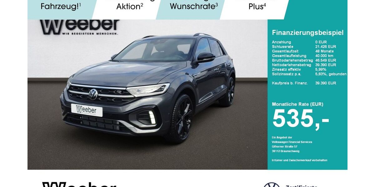 VW T-Roc 3.500 km 38.899 &euro; Calw 75365