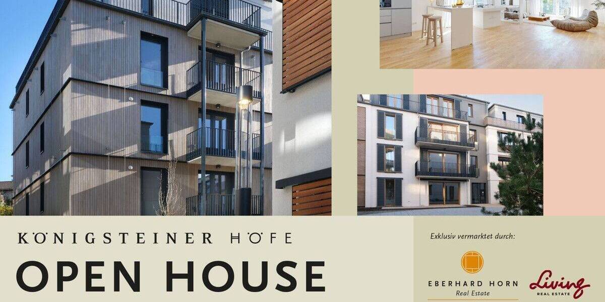 Repräsentatives Penthouse mit großzügiger Dachterrasse & Fernblick | KÖNIGSTEINER HÖFE 3 zimmer