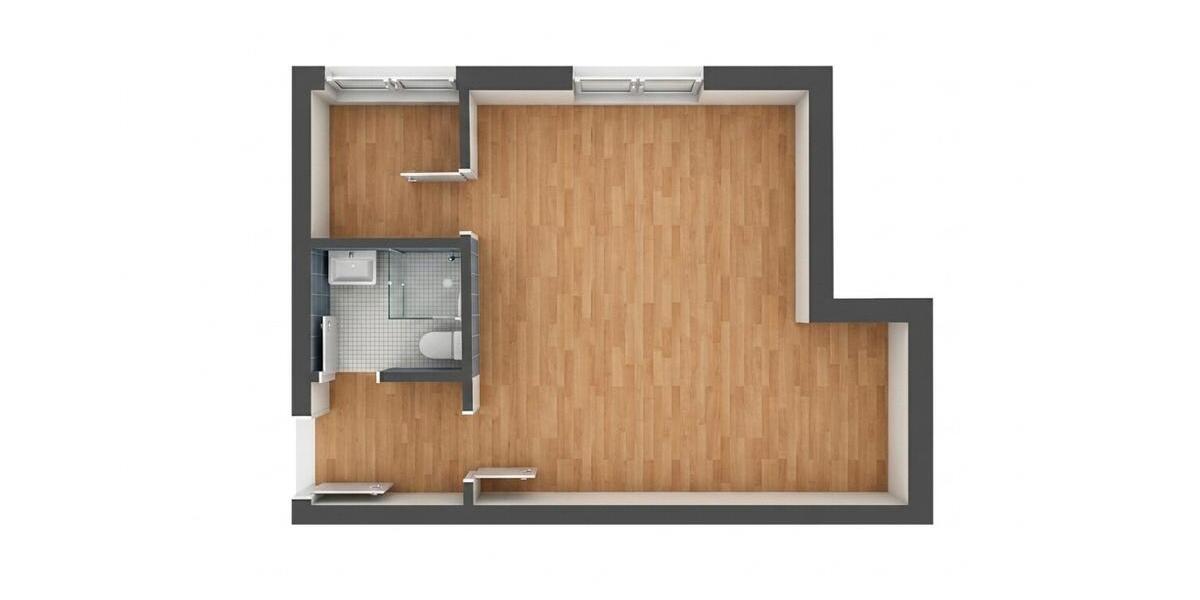 Etagenwohnung Coburg - 1 Zimmer, 37 m&sup2;, 500&euro; | Angebot:26135542