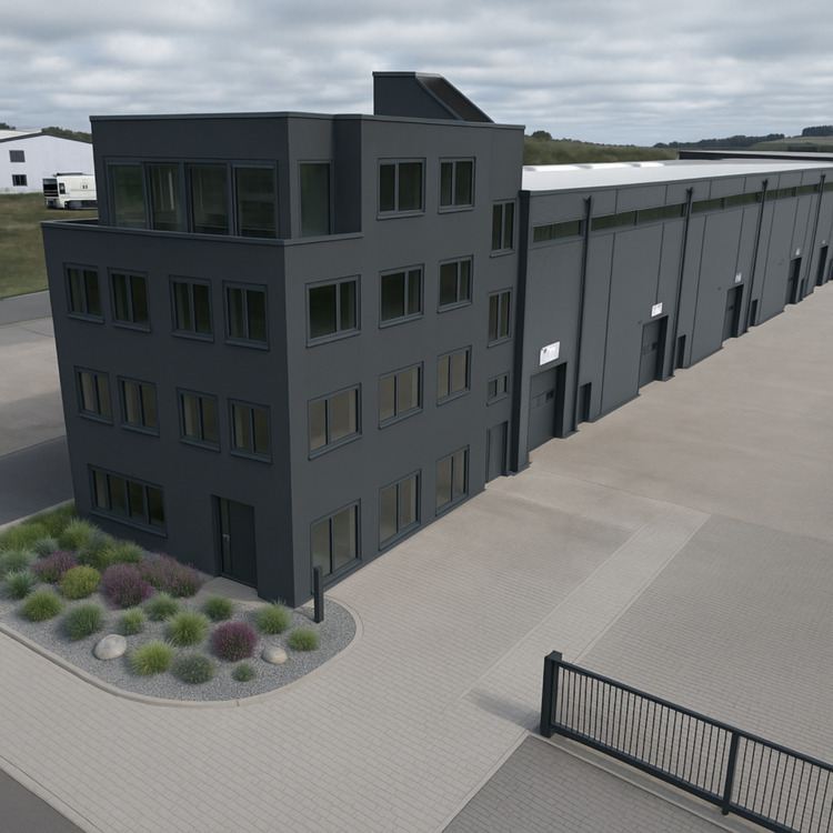 323 - 1169 m² Lager und Produktionshalle mit Büro zimmer