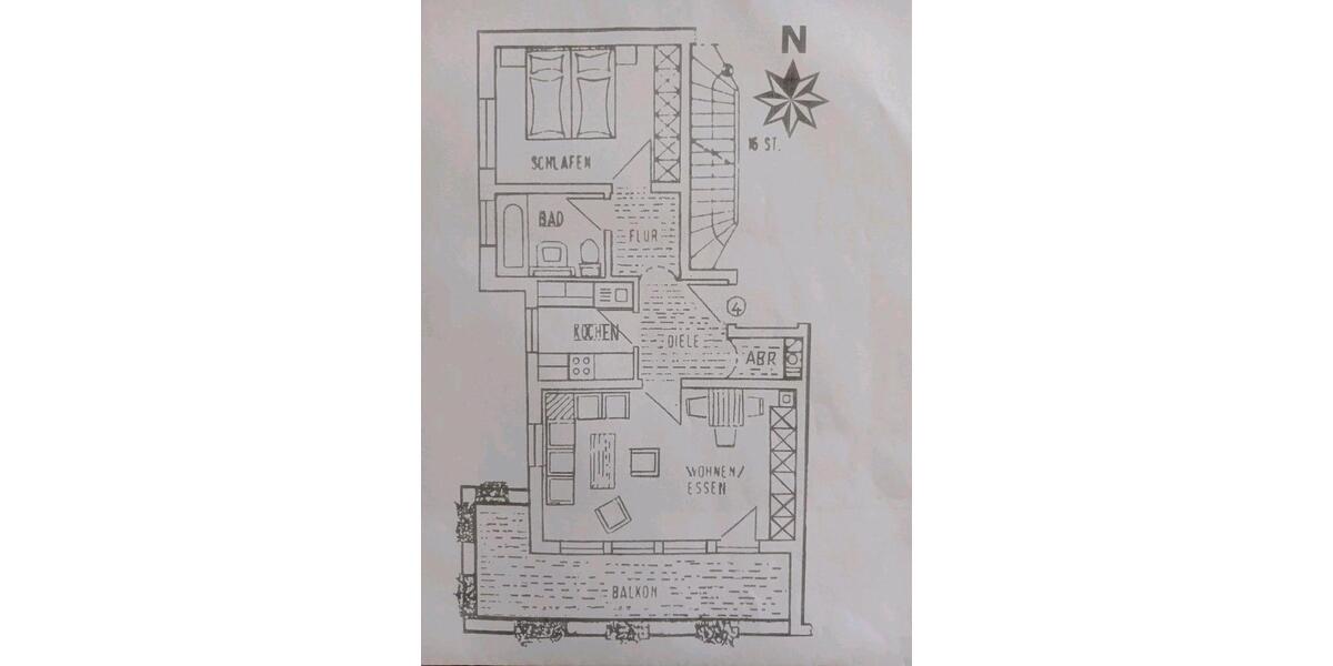 Etagenwohnung Bad Wörishofen - 2 Zimmer, 62 m&sup2;, 249.000&euro; | Angebot:27077342