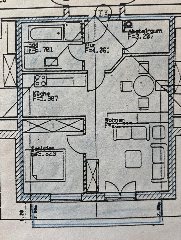 Schöne 2 Zimmer Wohnung zu vermieten