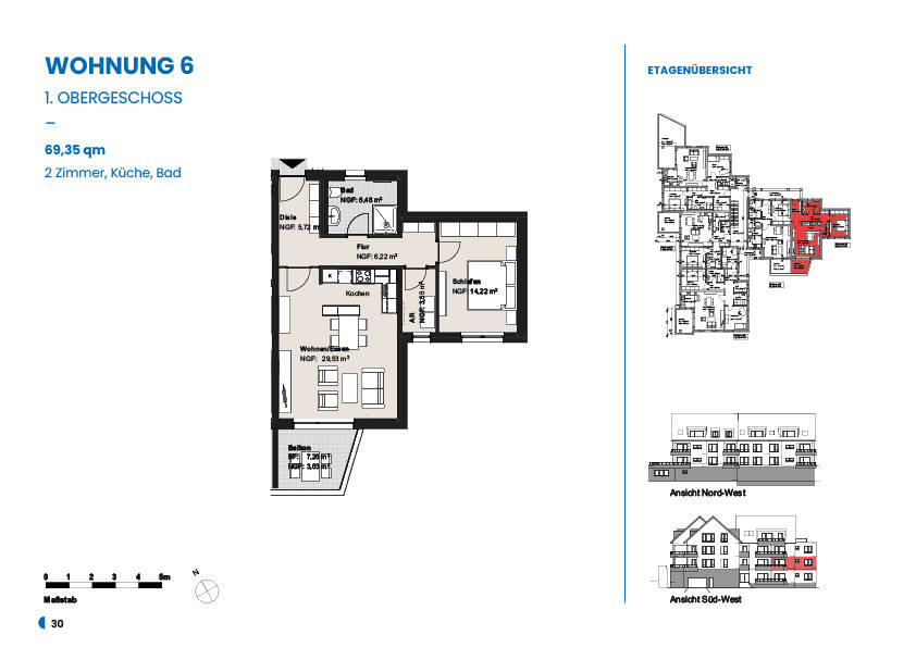 Etagenwohnung Bad Hersfeld - 2 Zimmer, 69 m&sup2;, 367.000&euro; | Angebot:25682289