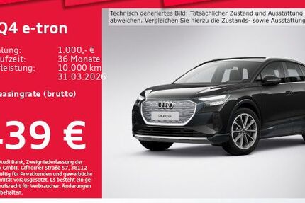 Audi Q4 e-tron 7.831 km 39.387 &euro; Eching 85386