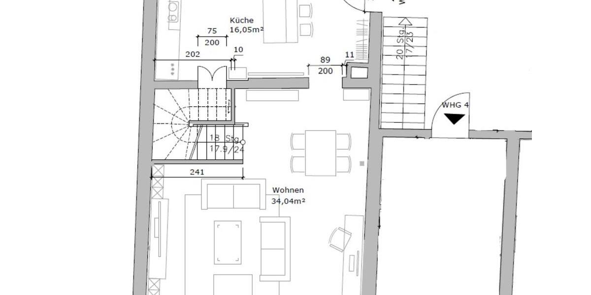Dachgeschoßwohnung Wittstock/Dosse Dosse - 2 Zimmer, 94 m&sup2;, 890&euro; | Angebot:24526089